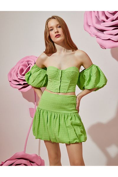 Koton Schulterfreies Bustier