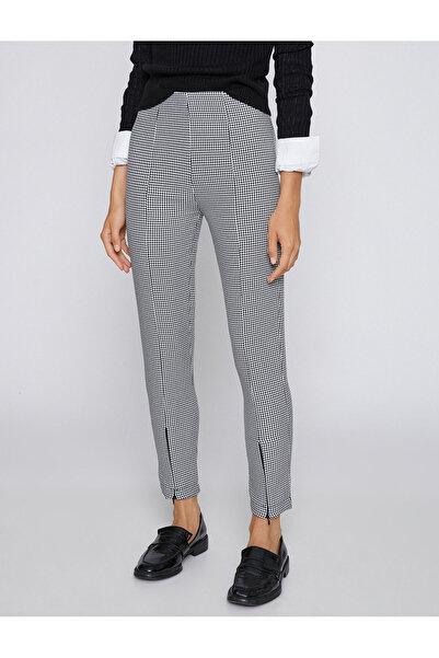 Koton Ribbed Slim Fit Trousers