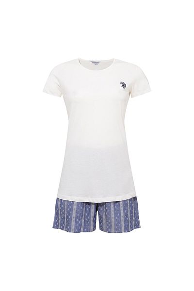 U.S. Polo Assn. BAZA. Polo Assn. Set pantaloni scurți 205 ECRU pentru damă