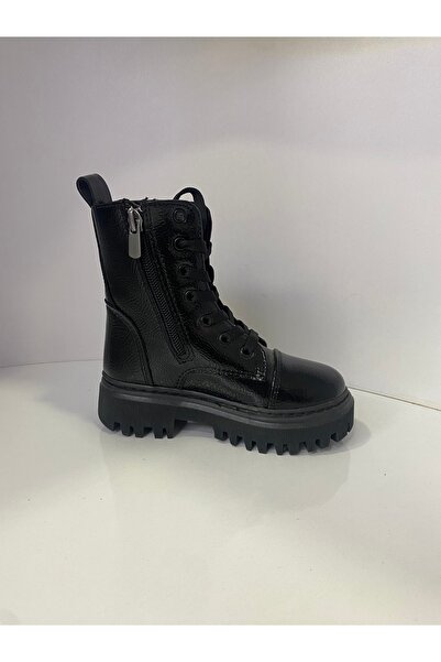 TAŞKINÖZ AYAKKABI çocuk su geçirmez fermuarlı bot içi kürklü