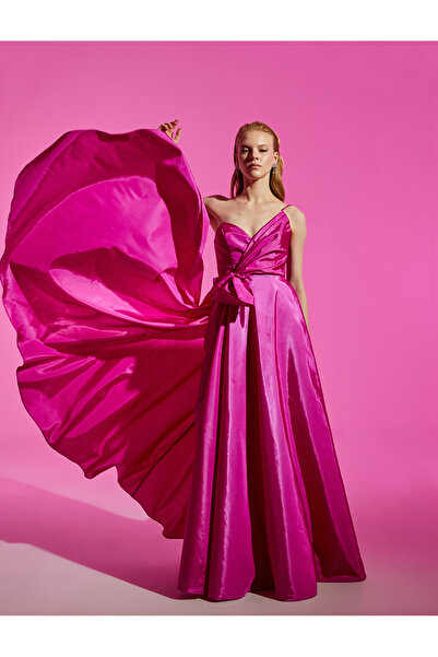 Koton Kadın Fuşya Elbise