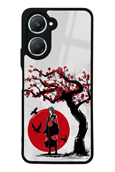 Spoyi Vivo Y18 Yaşam Ağacı Tasarımlı Glossy Telefon Kılıfı