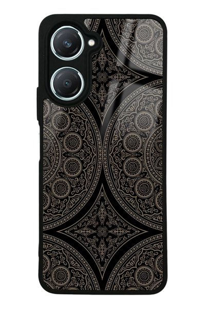 Spoyi غلاف هاتف Vivo Y18 لامع بتصميم عثماني