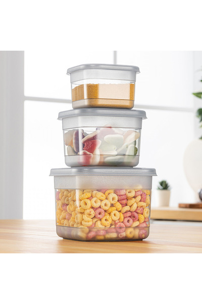 Freshlife Set of 3 Classy Square Storage