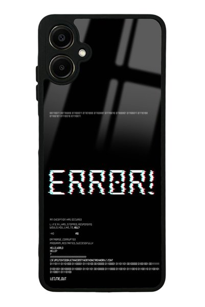 Spoyi Samsung A06 Error Design Glossy Phone Case