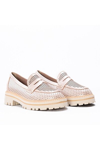 Gusse Pantofi Dasha din piele naturală argintie pentru femei 820