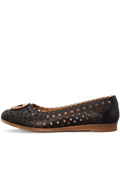 Gusse حذاء باليه نسائي كاجوال من الجلد الطبيعي 103