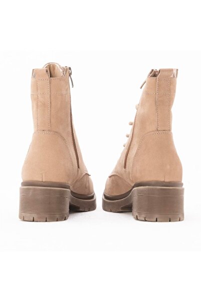 Gusse Νέες γυναικείες μπότες από γνήσιο δέρμα Nubuck 4101