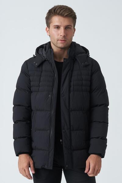 White Stone San Jose 58155 Slim Fit Kaban Siyah