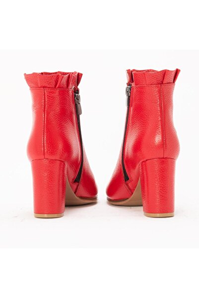 Gusse Luri Women's Khaki Leather Boots K309