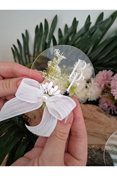 DECORA HOBİ Söz,nişan, Nikah, Kına Hediyesi ,pleksi Söz Nişan Magneti Yuvarla...