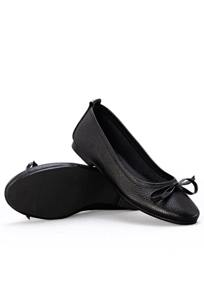 Gusse Asunta Women's Genuine Leather Ballerinas - K137 Model