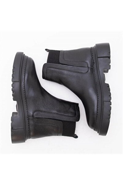 Gusse Brigette Kadin Hakiki Deri Bot K440