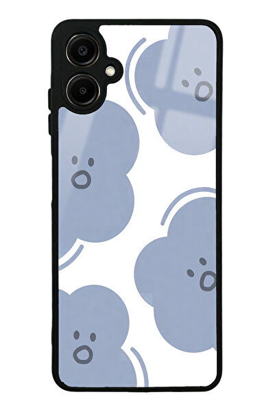 Spoyi Samsung A06 Cloud Face Tasarımlı Glossy Telefon Kılıfı