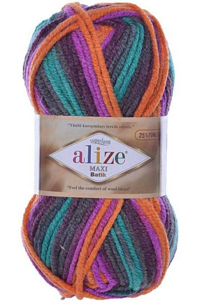 Alize Superlana Maxi Tie Dye 8025