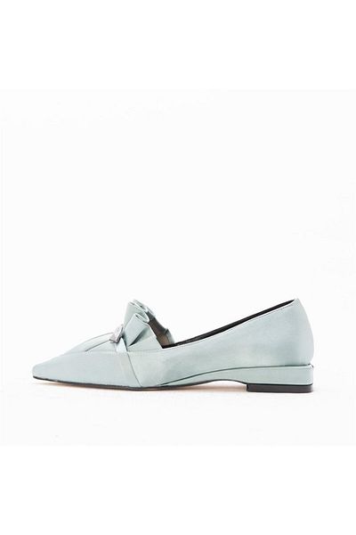 Gusse Cherise Women's Satin Ballerinas-1266