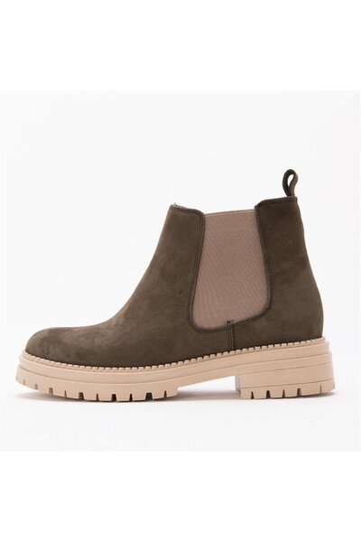 Gusse Γυναικείες μπότες Abella από γνήσιο δέρμα Nubuck 41-03-1