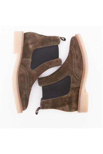 Gusse Γυναικείες μπότες Fallon από γνήσιο δέρμα σουέτ 119101-1