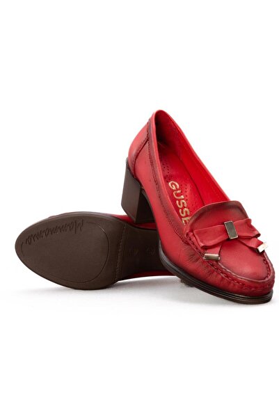 Gusse Omar Women's Genuine Leather Heeled Shoes 680