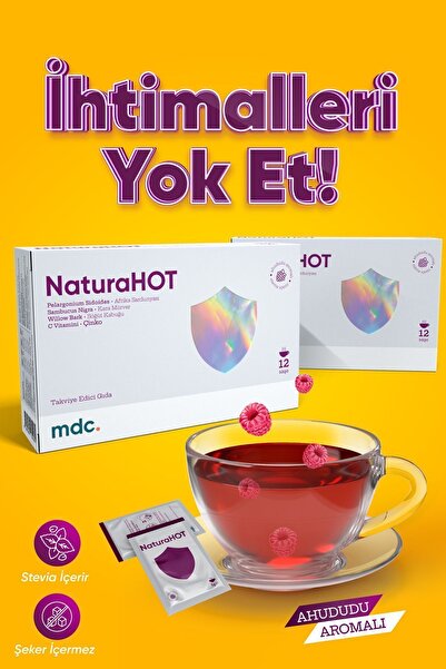 MDC Naturahot Ve Üçlü Güç (C VİTAMİNİ, D VİTAMİNİ VE ÇİNKO) Avantajlı Paket