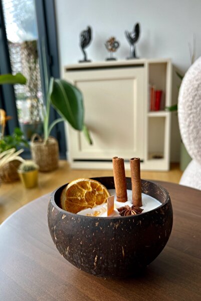 Metanoyaco Vanilla Kokulu Coconut Mum (%100 SOY WAX) 400gr
