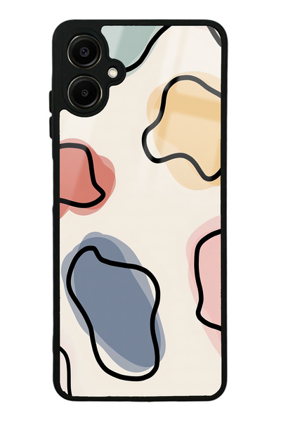 Spoyi Glossy Phone Case for Samsung A06 Nude Milky Design