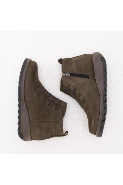 Gusse Γυναικείες μπότες από γνήσιο δέρμα Nubuck Gesa 235296
