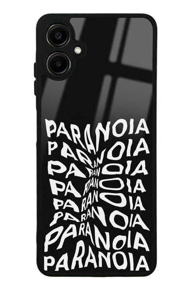 Spoyi Samsung A06 Glossy Phone Case with Paranoia Design