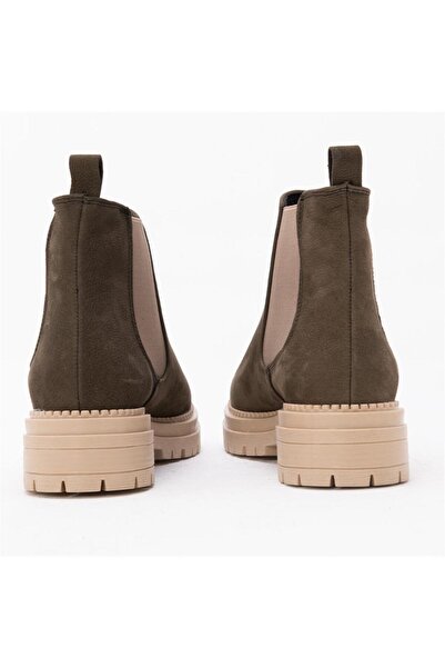 Gusse Γυναικείες μπότες Abella από γνήσιο δέρμα Nubuck 41-03-1