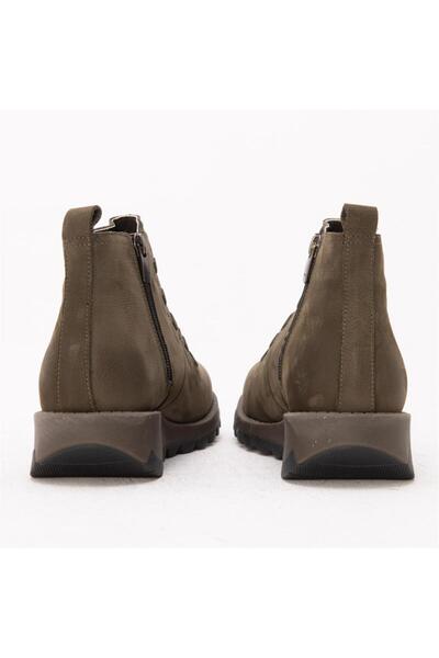 Gusse Γυναικείες μπότες από γνήσιο δέρμα Nubuck Gesa 235296