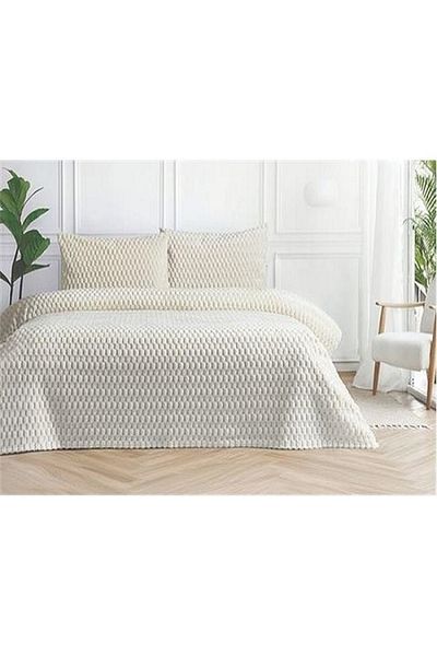 Merinos Sign 3 Piece Blanket Set - Bone