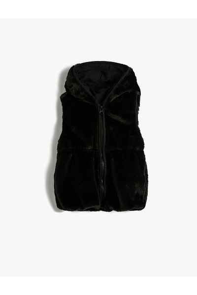 Koton Baby Girl Black Vest