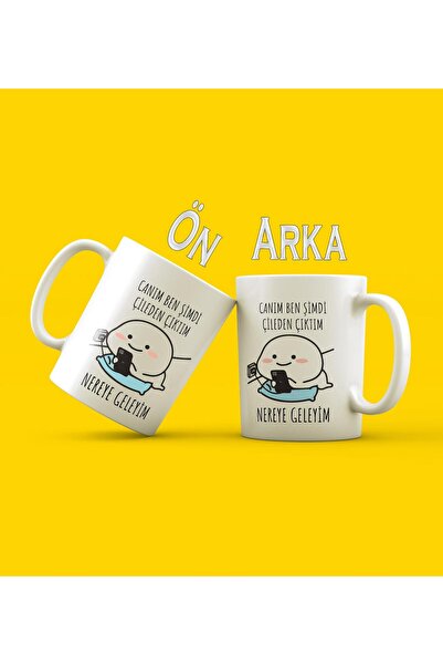 Gift Moda Çileden Çıktım Tasarımlı Kupa Bardak