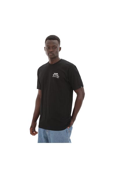 Vans Wrenched 000J4Cblk1-R Men's Black T-Shirt - Ss
