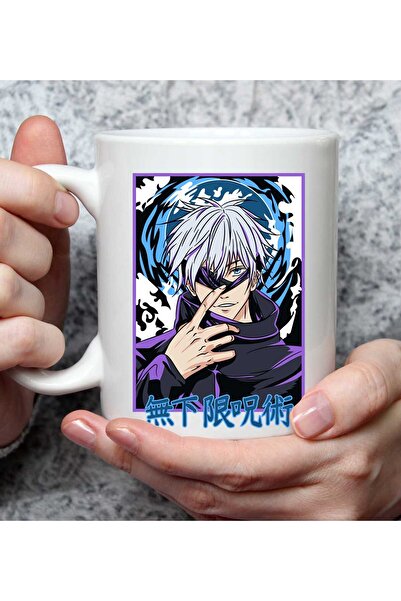 Gift Moda Satoru Gojo Anime Tasarımlı Kupa Bardak