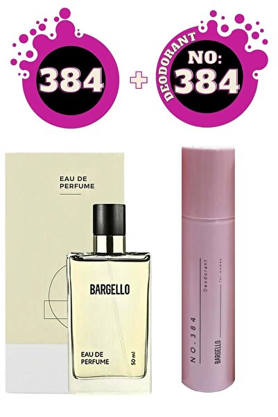 Bargello 384 Edp Floral 50 ml Kadın Parfüm + No:384 Deodorant 150 ml