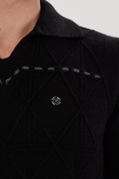 Tony Montana Tony Luxury Tech Polo Knitwear- Tc-1021