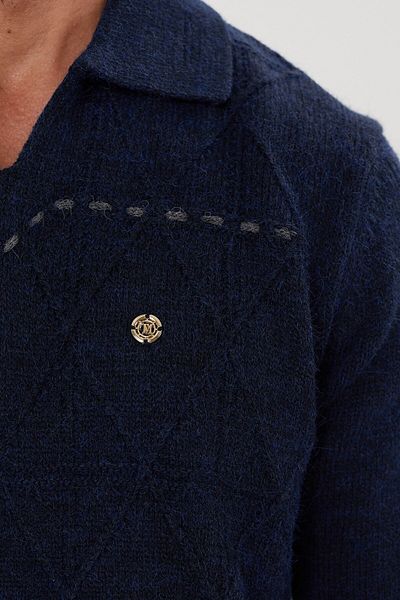 Tony Montana Tony Luxury Tech Polo Knitwear- Tc-1021