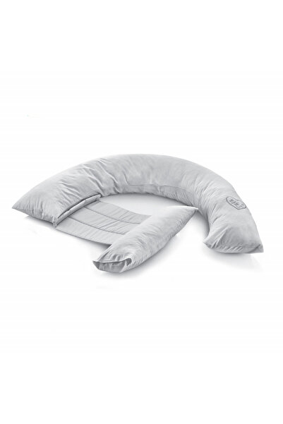 Evelise Πολυλειτουργικό μαξιλάρι εγκυμοσύνης και θηλασμού BabyJem (Χρώμα: Γκρι)