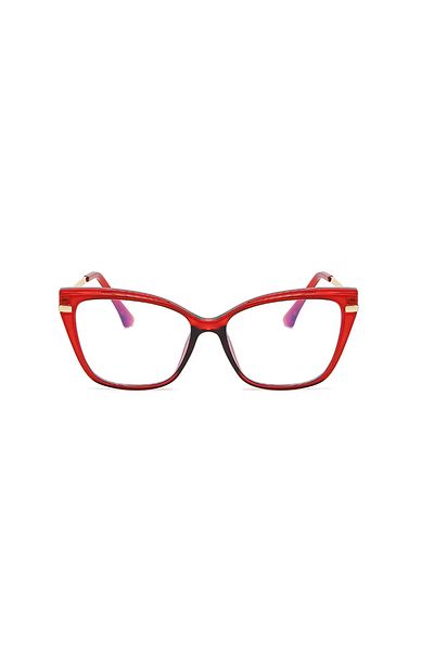 Toz Vintage Red Zandor Vintage & Retro Glasses