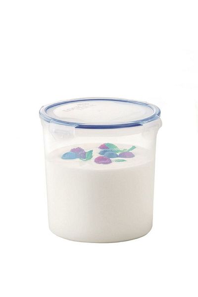 Lock & Lock Durable Plastic Food Container, 1.4 L Capacity | 3 PC