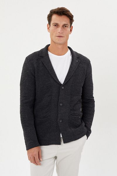 Tony Montana Tony Luxury Tech Knitwear Jacket- TC-1013
