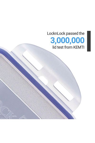 Lock & Lock Durable Plastic Food Container, 470 ml Capacity | 6 PC