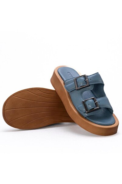 Gusse Papuci din piele naturală model Gwen 5009