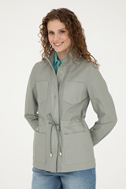 U.S. Polo Assn. سترة جلدية النعناع المرأة 50288624 -730