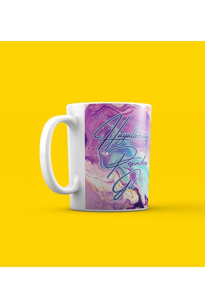 Gift Moda كوب بتصميم "اتبع أحلامك"