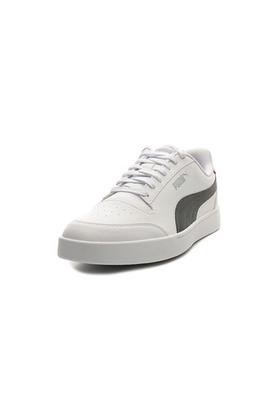 Puma Puma Shuffle White-Shadow Gray-Intense Red Sneaker