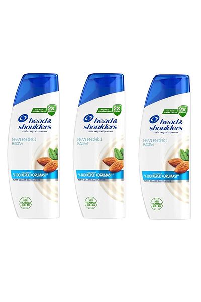 Head&Shoulders Head & Shoulders 330 Ml Shampoo - 1-1 Moisturizing Care, X 3 Pieces