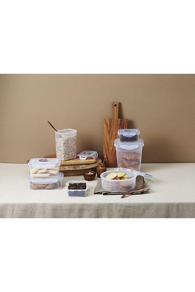 Lock & Lock Cake Storage Box (WITH COVER CAKE TRAY) | 3 PC