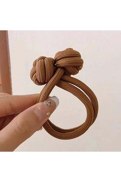 So Much Accesories New Model Large Size - Tight Elastic Buckle Brown